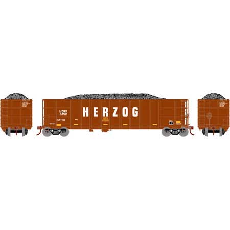 Herzog Thrall High-Side Gondola With Load #7260