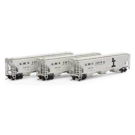 Illinois Central PS 4740 Hopper 3-Pack