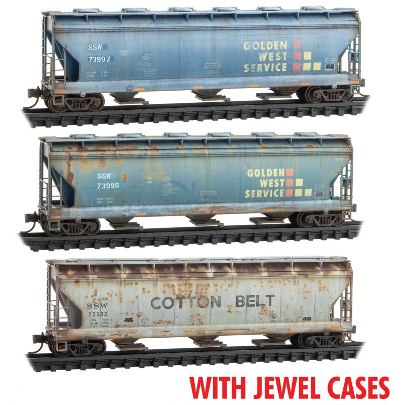 Cotton Belt Weathered 3-Pack