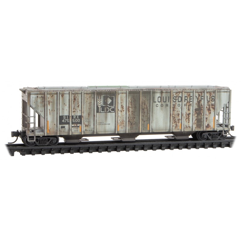 SIRX (Ex-Louis Dreyfus Corporation) 3-Bay Covered Hopper #475500