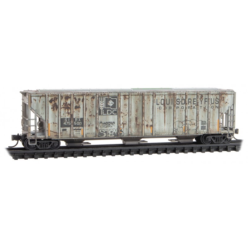 SIRX (Ex-Louis Dreyfus Corporation) 3-Bay Covered Hopper #475500