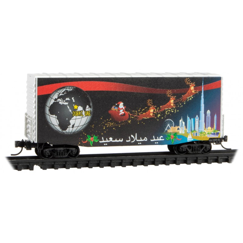 Christmas Around The World 40' Box Car Dubai/Barcelona