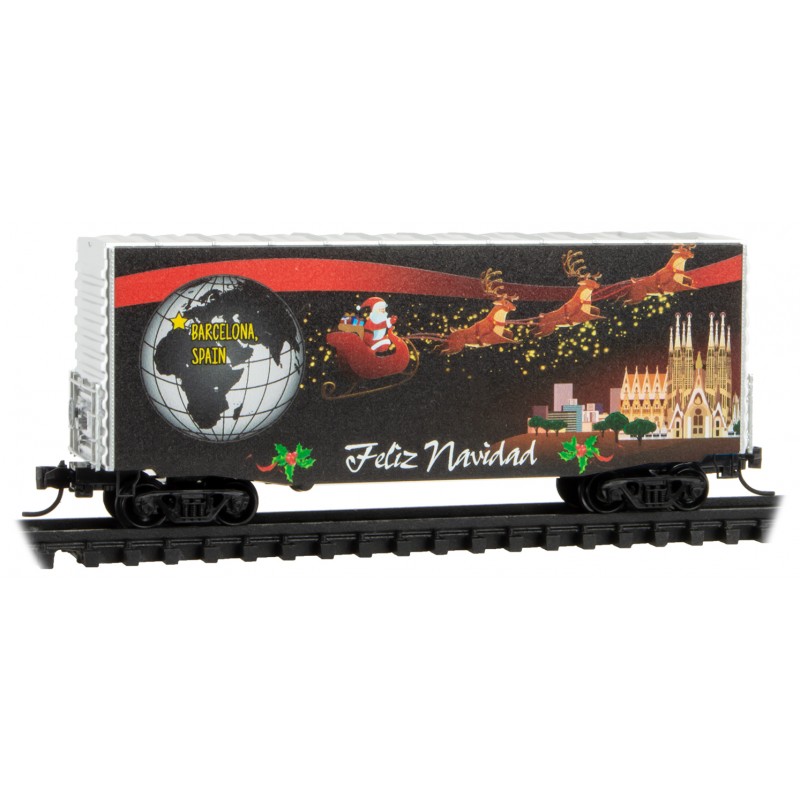 Christmas Around The World 40' Box Car Dubai/Barcelona