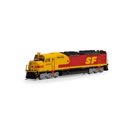 Santa Fe (Kodachrome) EMD FP45 #5996 with DCC & sound