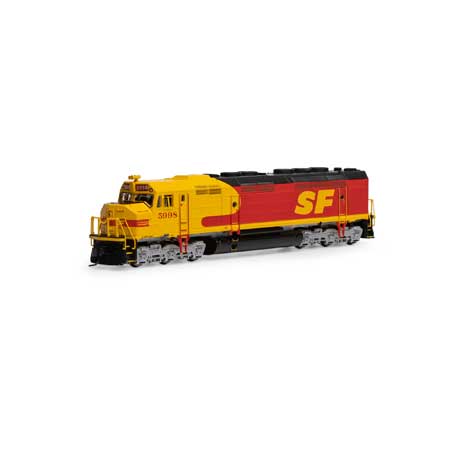 Santa Fe (Kodachrome) EMD FP45 #5998 with DCC & sound