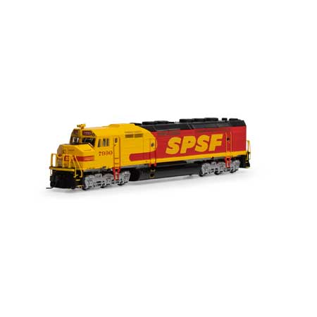 Santa Fe (Kodachrome) EMD FP45 #7990 with DCC & sound