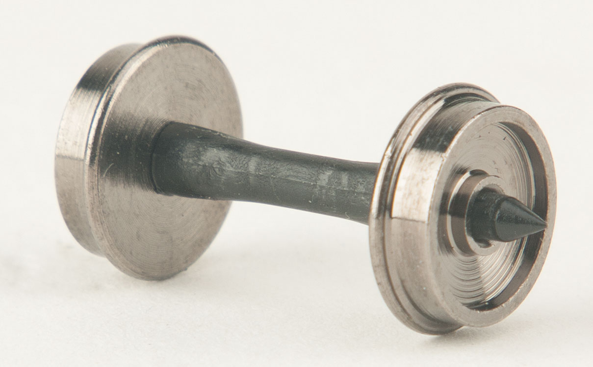 33" Wheelsets With Plastic Axles 12-Pack