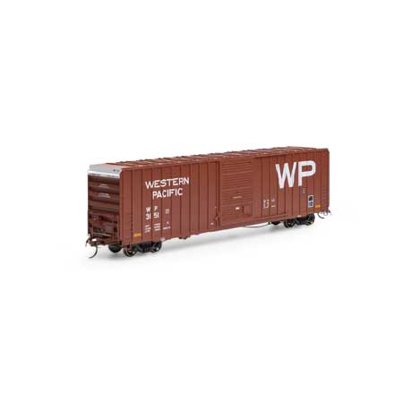 Western Pacific 60' FMC high cube ex-post boxcar #3151