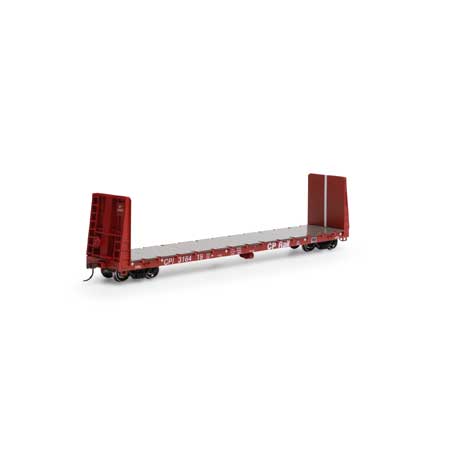 Canadian Pacific 60' bulkhead flatcar #316419