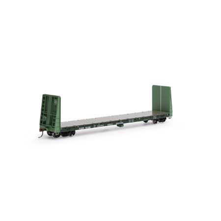 Pacific Great Eastern 60' bulkhead flatcar #16099