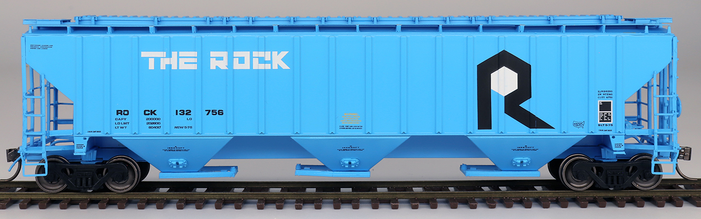 Rock Island "The Rock" PS 4750 CF 3-Bay Rib-Sided Hopper #132421
