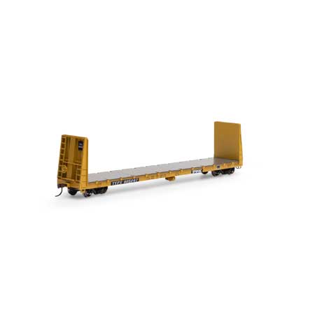 Trailer Train 60' bulkhead flatcar #805267