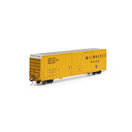 Milwaukee Road 60' FMC high cube ex-post boxcar #4222