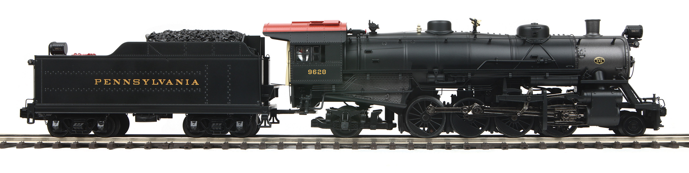 Pennsylvania Railroad USRA light Mikado #9628 with ProtoSound 3.0