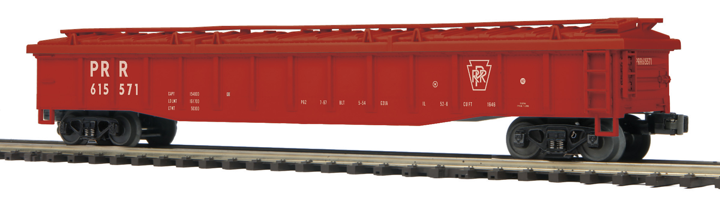 Pennsylvania Railroad gondola car with cover