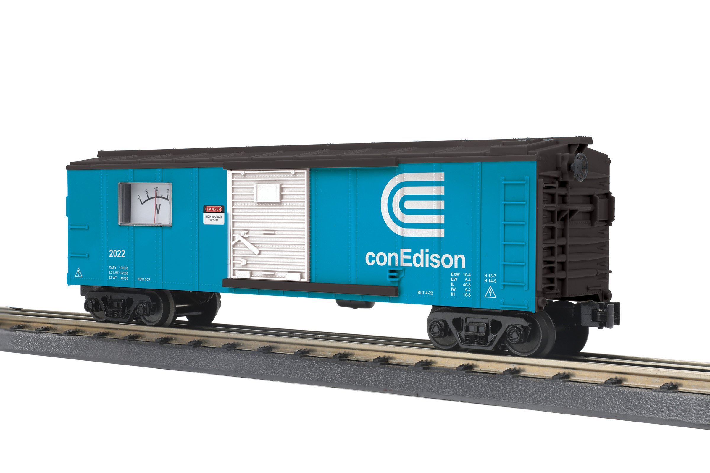 ConEdison boxcar with power meter