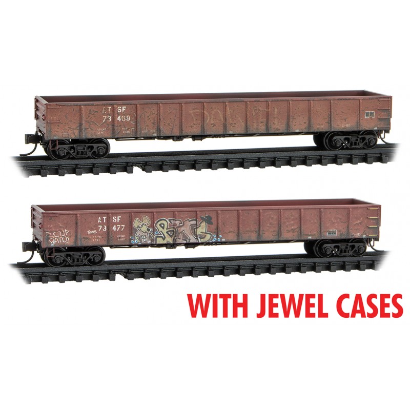Atchison, Topeka & Santa Fe Weathered 2-Pack
