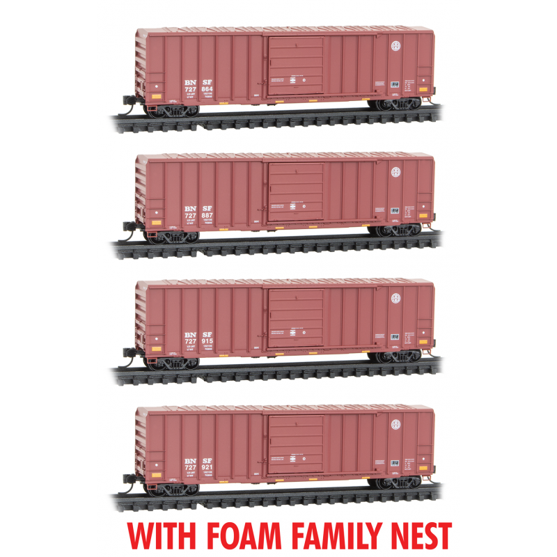 Burlington Northern Santa Fe Four Pack