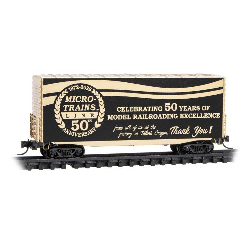 Micro-Trains Line Company 50th Anniversary 40' Hy-Cube Box Car