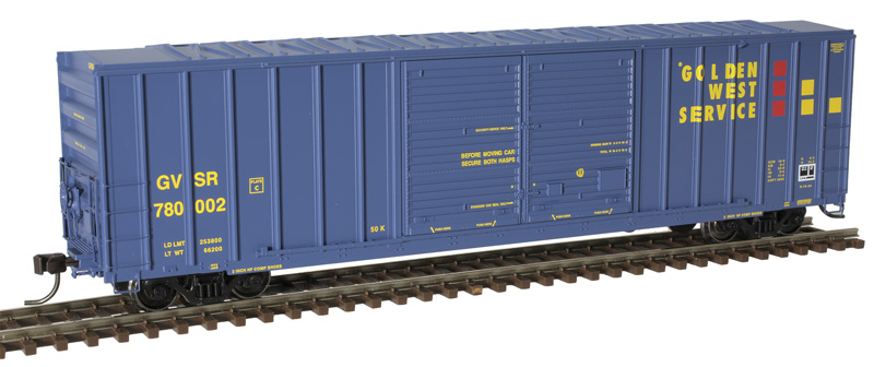 Golden West Service 52' FMC 5503 double door boxcar #780002
