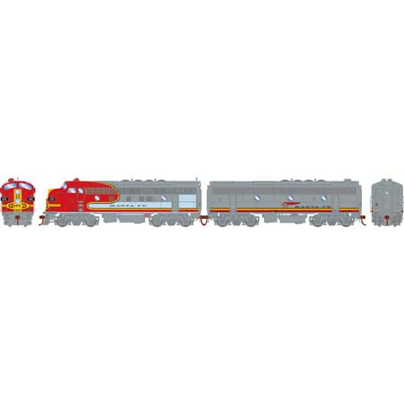 Santa Fe F3A #23C & F3B #16B