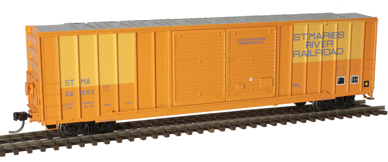 St. Maries River Railroad 52' FMC 5503 double door boxcar #52032