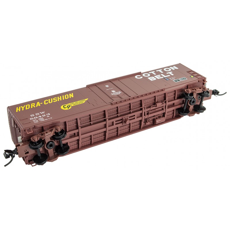Cotton Belt 50' Standard Box Car 8' Plug Door Without Roofwalk #56425
