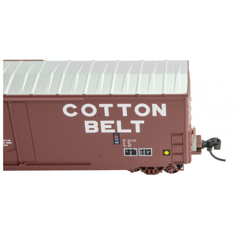 Cotton Belt 50' Standard Box Car 8' Plug Door Without Roofwalk #56425