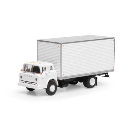 White Ford-C Box Van