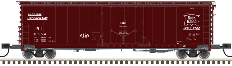 Rock Island 50' GA RBL boxcar #6508