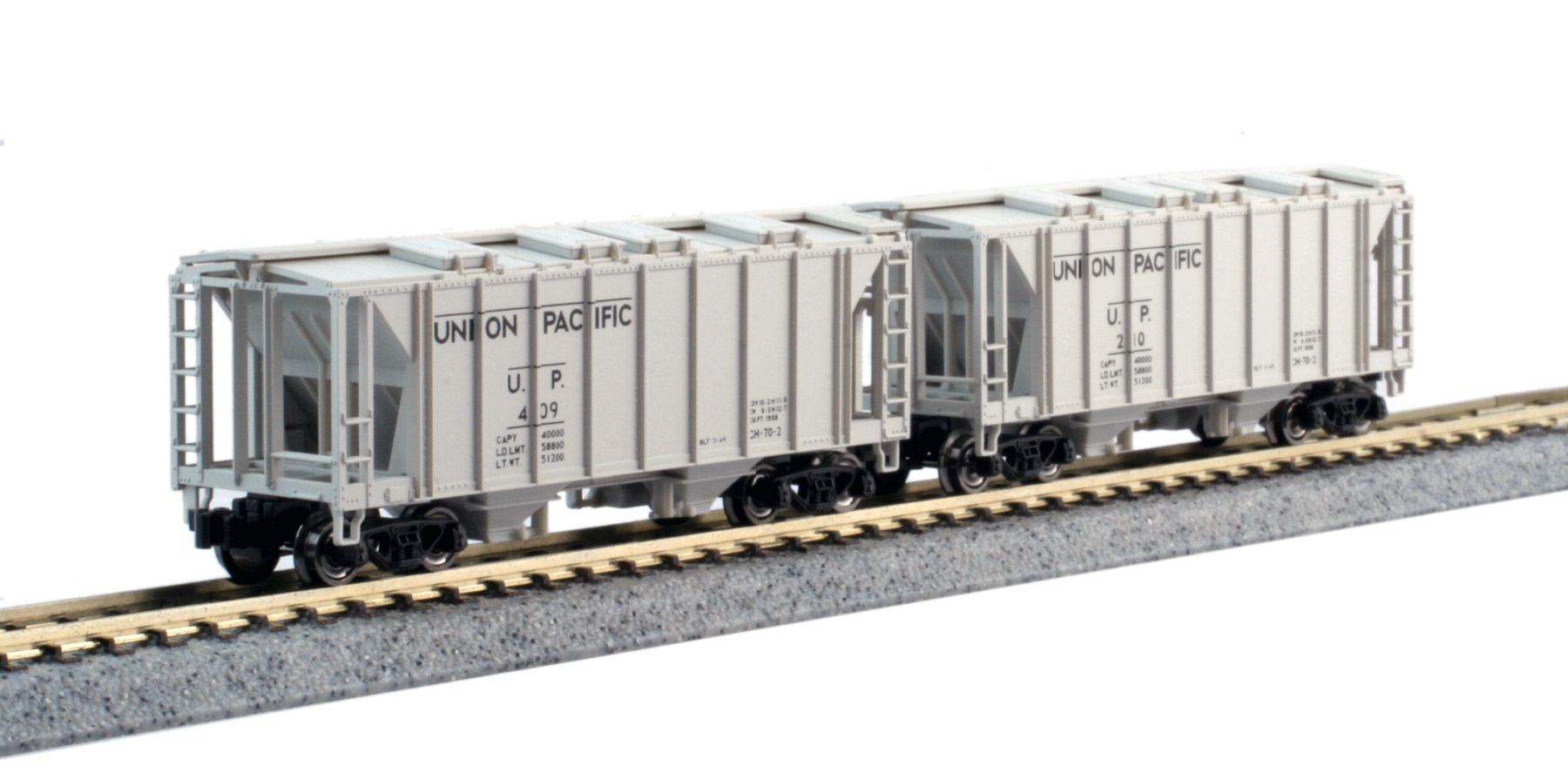 ACF Covered Hopper 8-Car Set