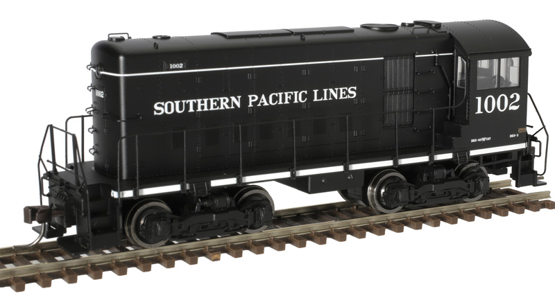 Southern Pacific Lines HH600/660 #1002 with LokSound