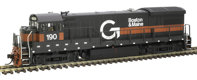 Guilford (Boston & Maine) U33B #190 With ESU LokSound