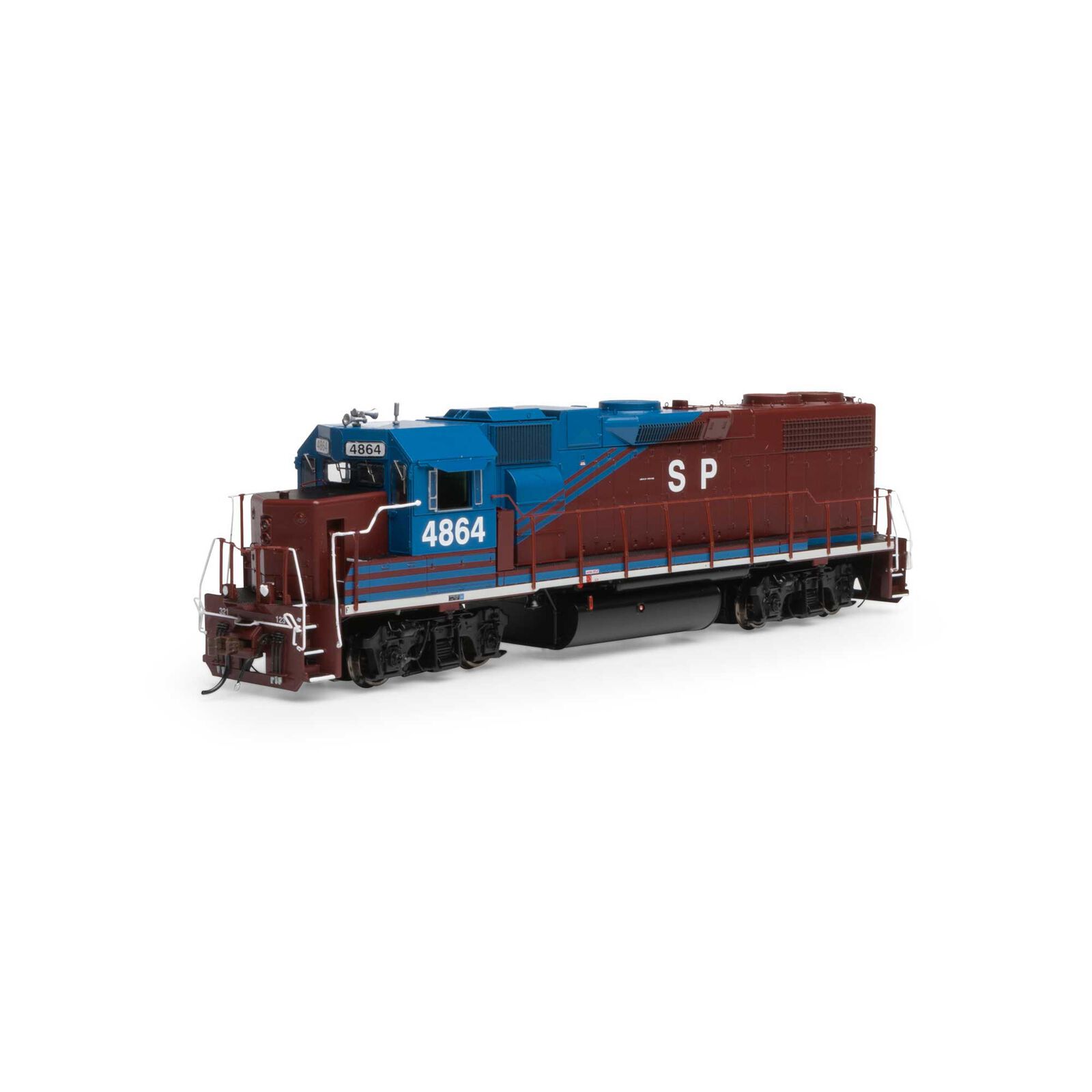 Southern Pacific (ex-HELM) GP38-2 #4864 with Tsunami2