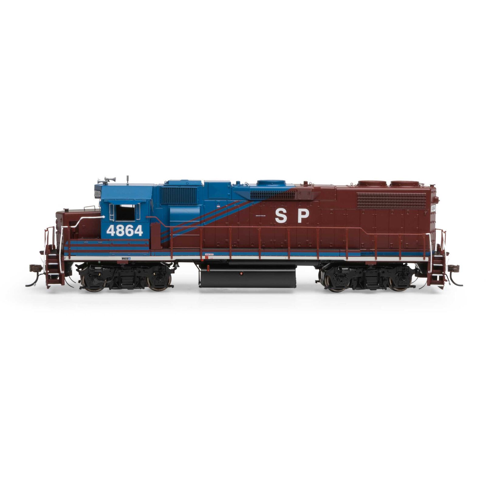 Southern Pacific (ex-HELM) GP38-2 #4864 with Tsunami2