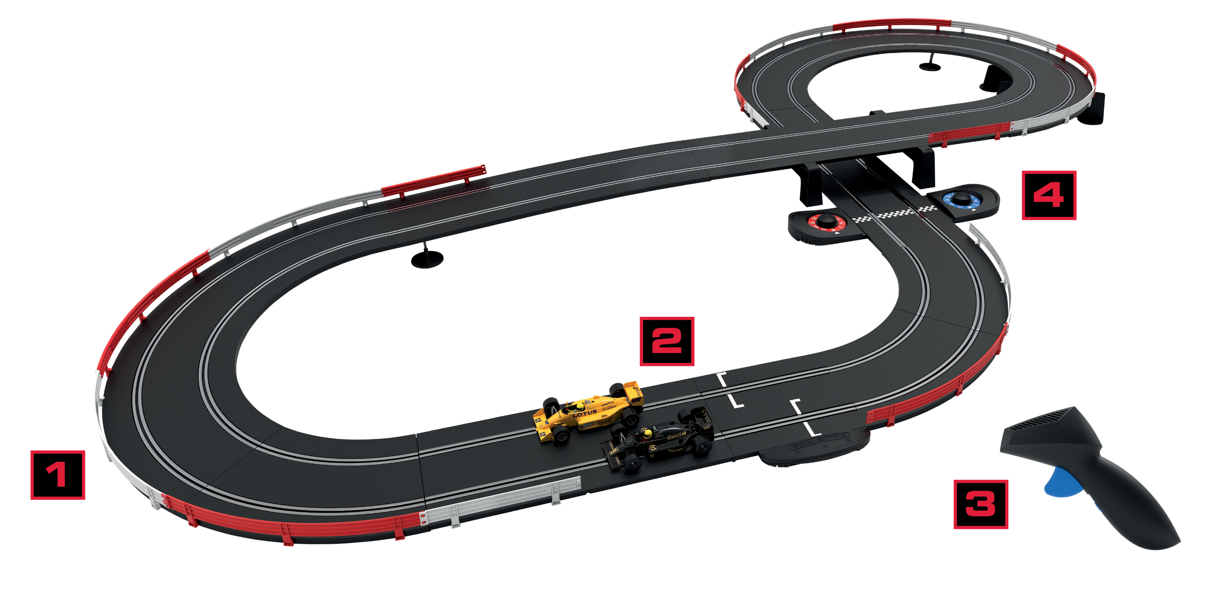 Scalextric 1980s Grand Prix Race Set