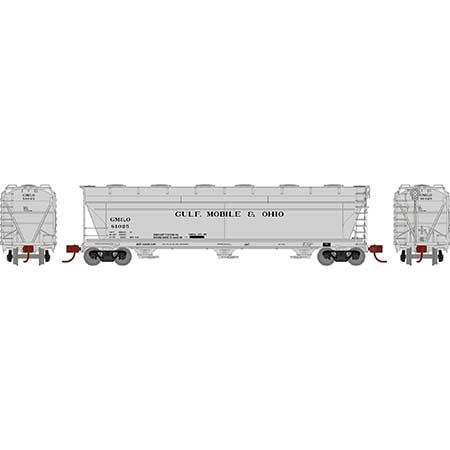 Gulf, Mobile & Ohio 4600 Covered Hopper #81025