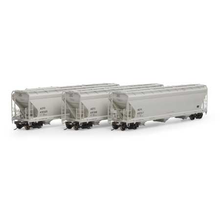 General Electric Rail Services 4600 Covered Hopper 3-Pack