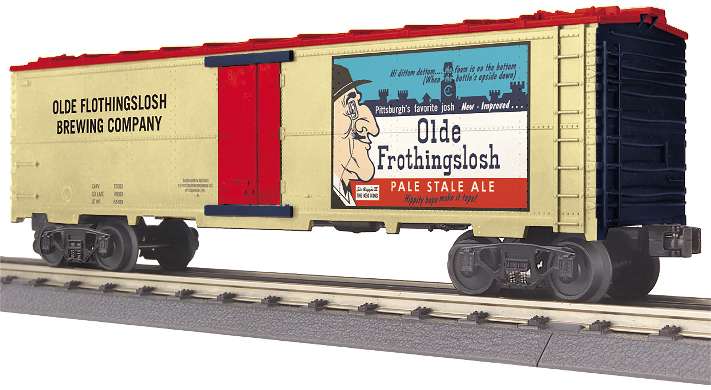 Olde Frothingslosh modern reefer car #1968