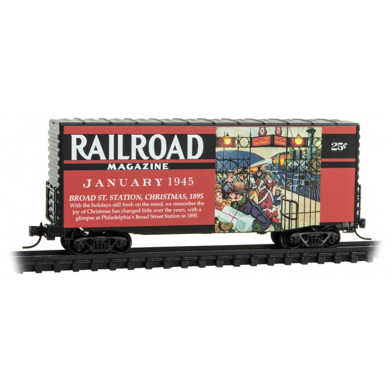 Railroad Magazine Car 40' Hy-Cube Box Car #11