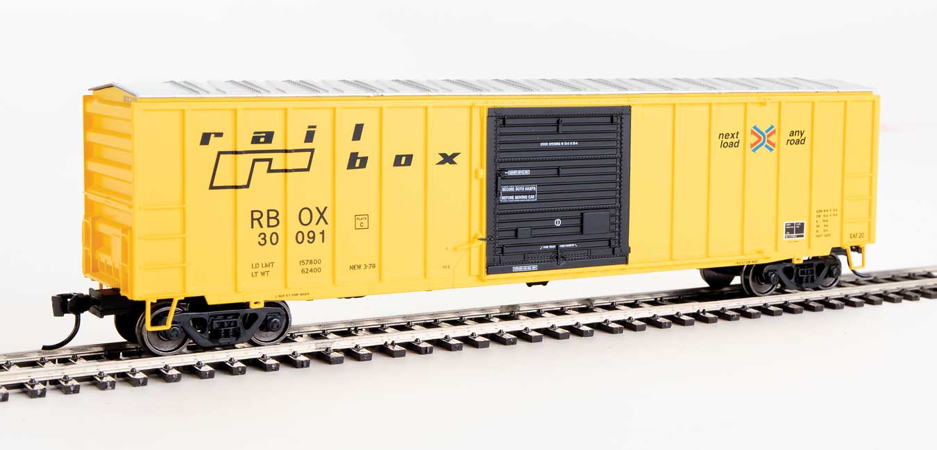 Railbox 50' ACF Exterior Post Box Car #30091