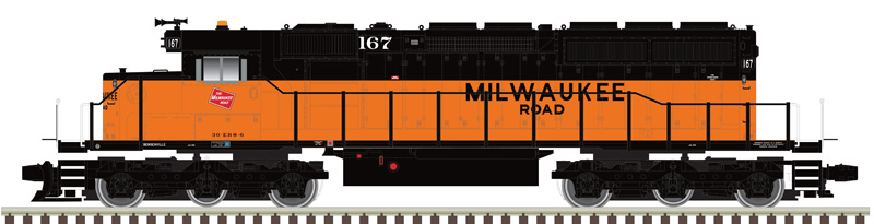 Milwaukee Road SD40-2 #146