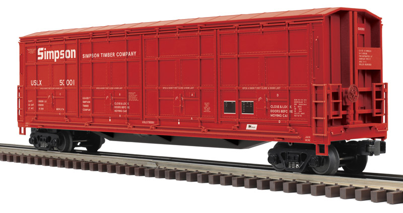 Simpson Timber Company 55' all door boxcar #50003
