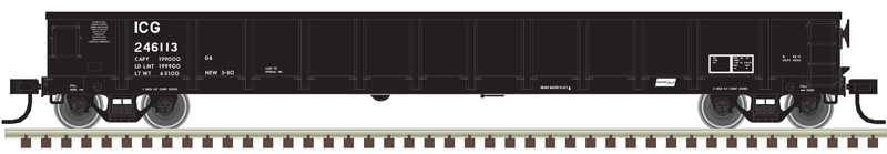 Illinois Central Gulf 52' Evans gondola #246113