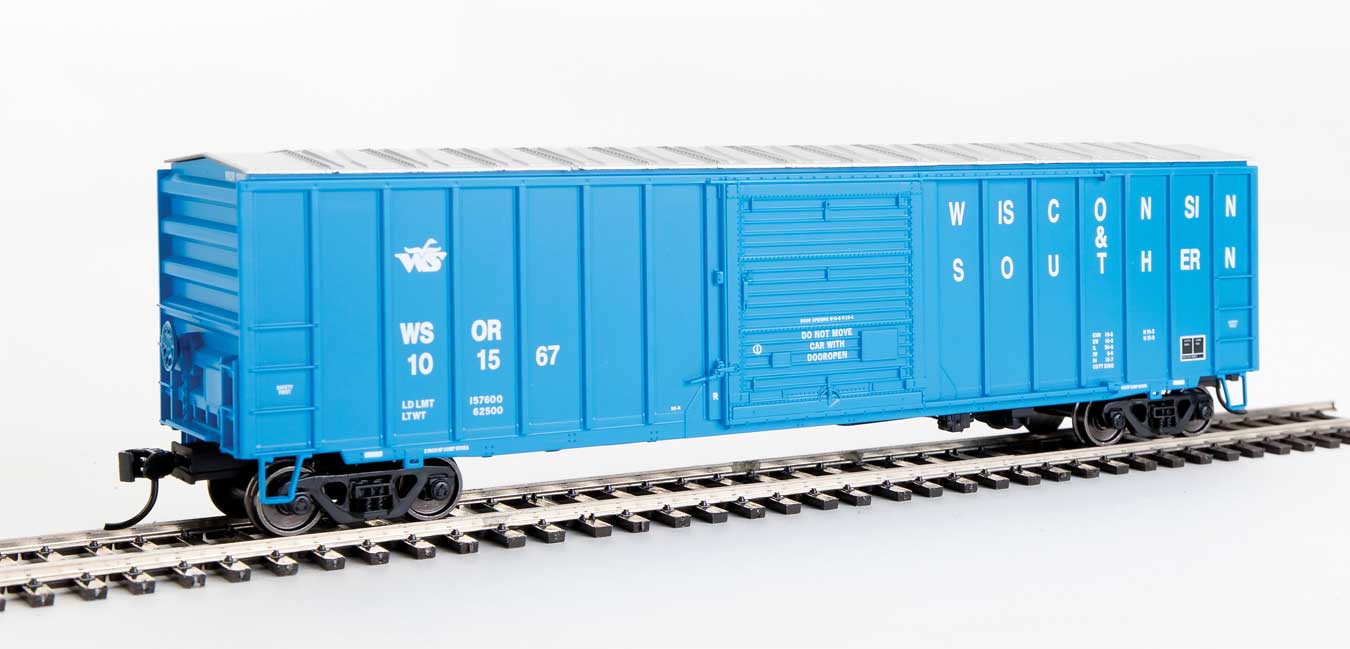 Wisconsin Southern 50' ACF Exterior Post Box Car #101567