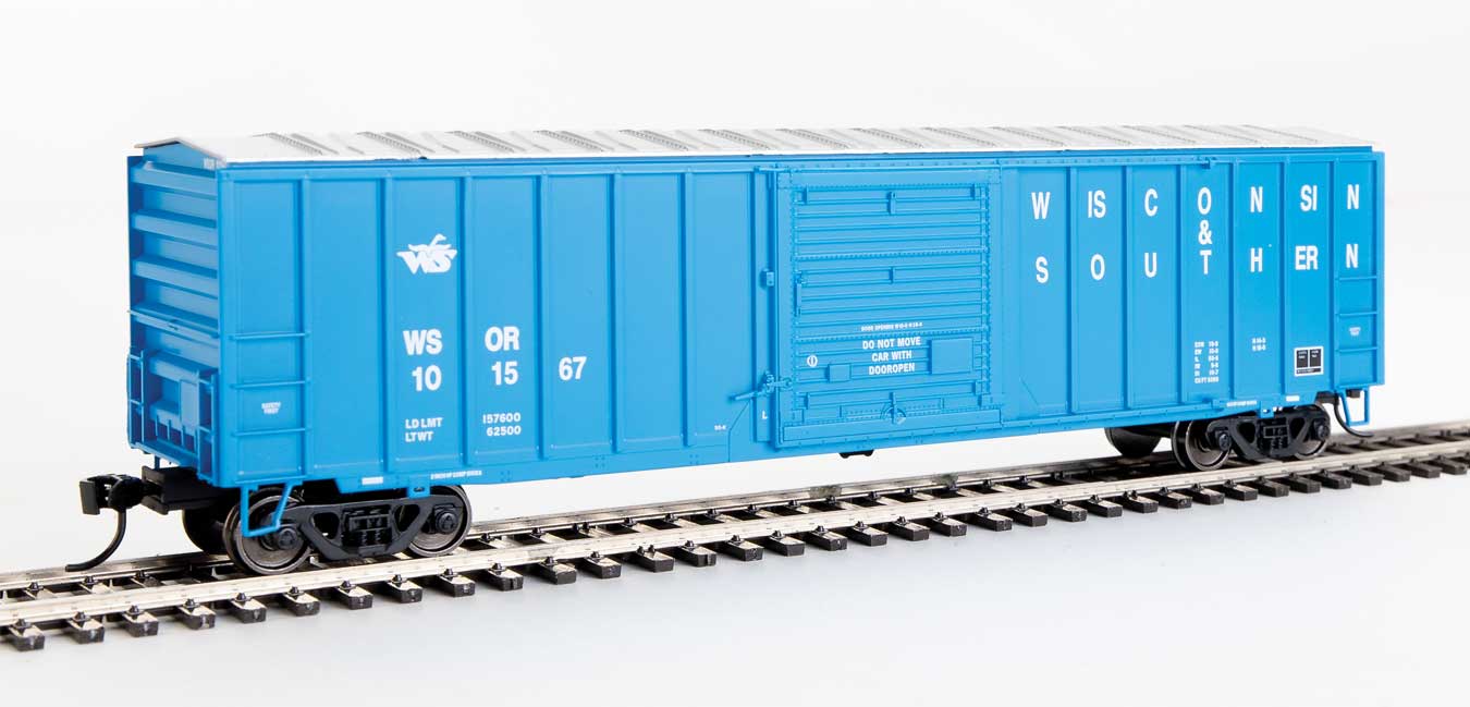 Wisconsin Southern 50' ACF Exterior Post Box Car #101567