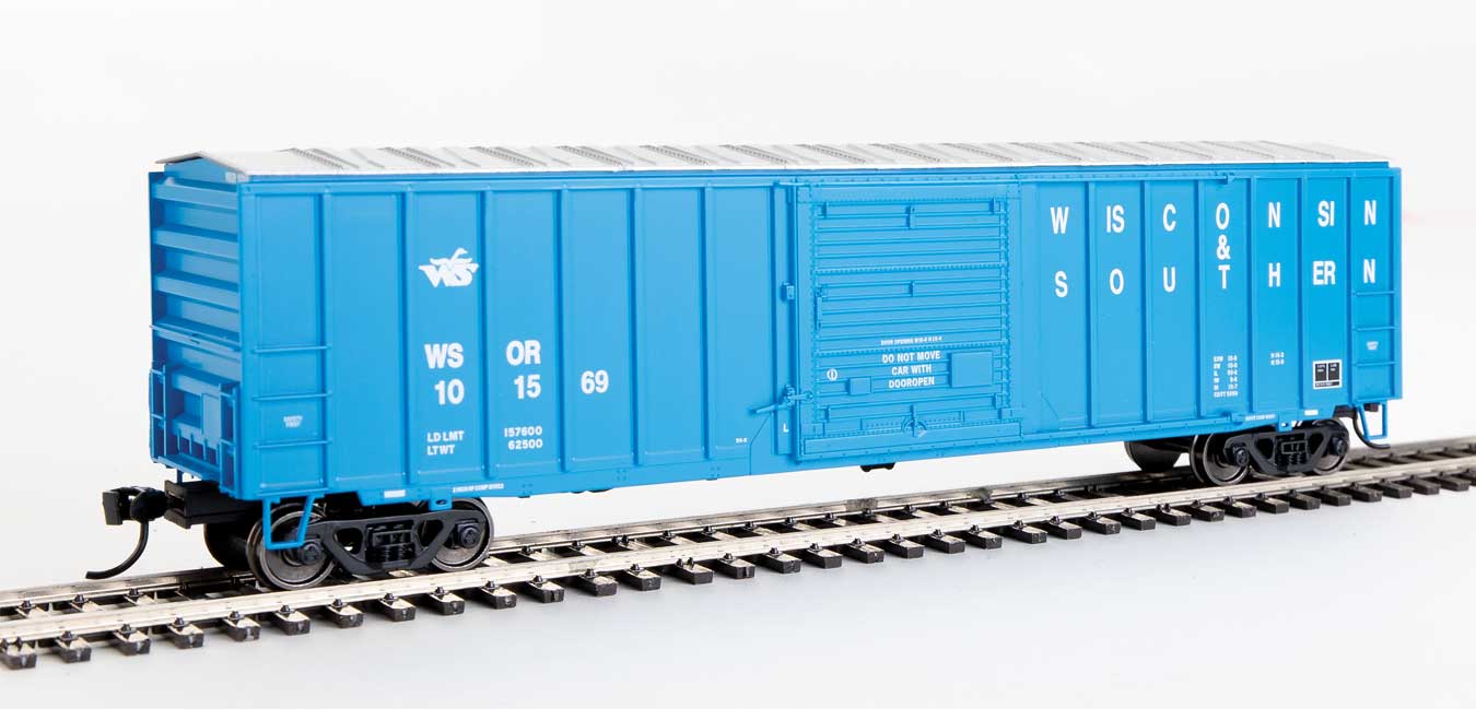 Wisconsin Southern 50' ACF Exterior Post Box Car #101569