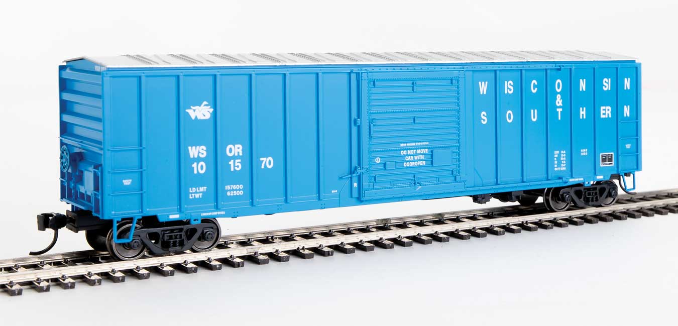 Wisconsin Southern 50' ACF Exterior Post Box Car #101570