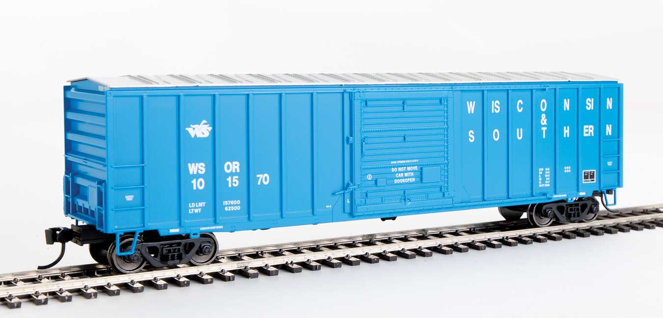 Wisconsin Southern 50' ACF Exterior Post Box Car #101570