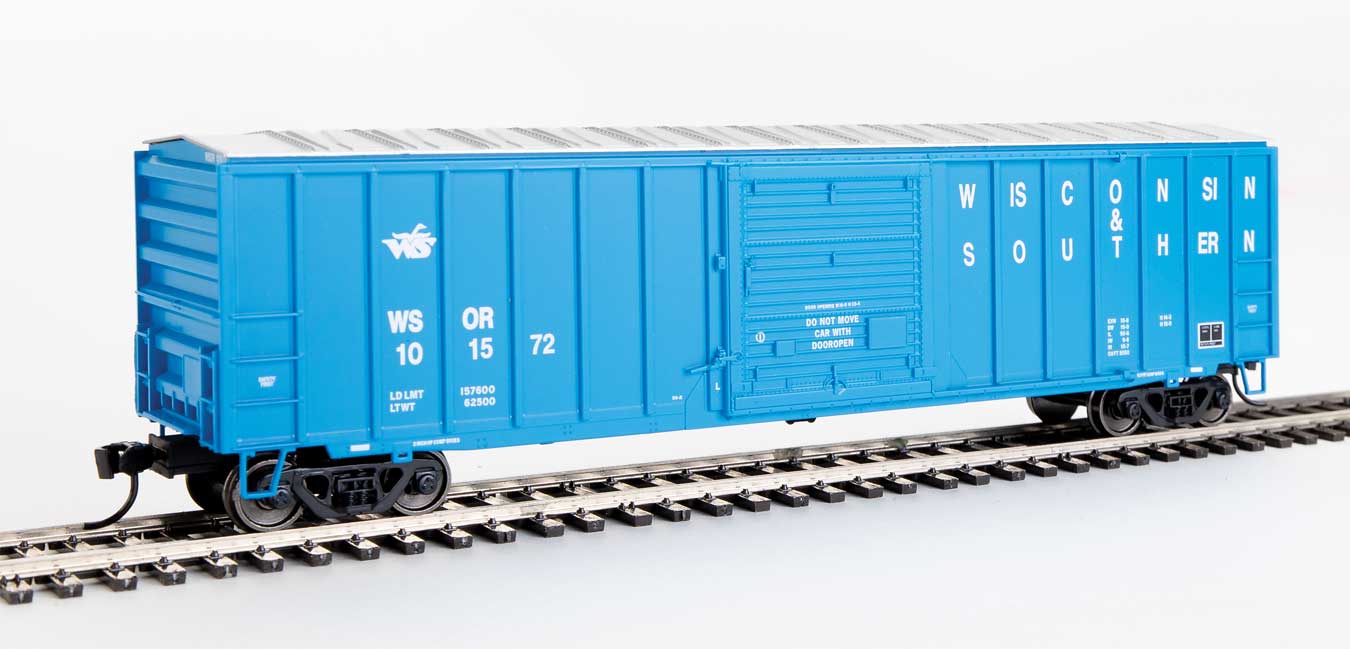 Wisconsin Southern 50' ACF Exterior Post Box Car #101572
